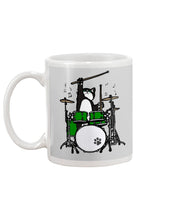Load image into Gallery viewer, Funny Cat Playing Drums Great Gift For Cat Lovers Mug
