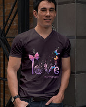 Load image into Gallery viewer, Love Butterflies Grandma Life Gift For Grandma Guys V-Neck
