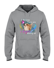 Load image into Gallery viewer, I Believe There Are Angels Among Us Gift For Chihuahua Lovers Hoodie
