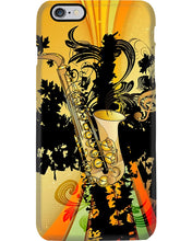 Load image into Gallery viewer, Unique Saxophone Paisley Design Vintage Design Gift For Women Phone case
