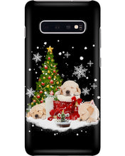 Load image into Gallery viewer, Funny Golden Retrievers Sleep In Red Boots Gift For Dog Lovers Phone case
