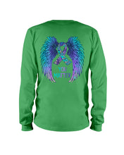 Load image into Gallery viewer, You Matter Ribbon Awareness With Angel Wings Unisex Long Sleeve
