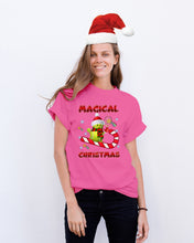 Load image into Gallery viewer, Tennis Players Magical Christmas Snowman Gift For Women Guys Tee
