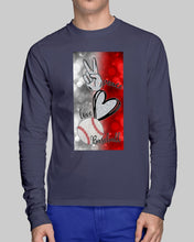 Load image into Gallery viewer, Baseball Peaceful Love Gift For Baseball Lovers Unisex Long Sleeve
