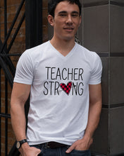Load image into Gallery viewer, Lovely Phone Case Teacher Strong Great Gift For Teacher's Day Guys V-Neck
