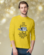 Load image into Gallery viewer, This Finn Survived The Great Toilet Paper Crisis Of 2020 Unisex Long Sleeve
