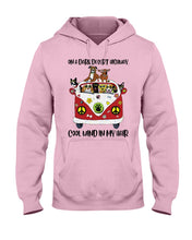 Load image into Gallery viewer, On A Dark Desert Highway Meaningful Gift For Dog Lovers Hoodie
