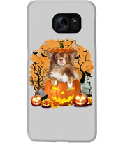 Load image into Gallery viewer, Chihuahua Book Pumpkin Halloween Gift For Dog Lovers Phone case
