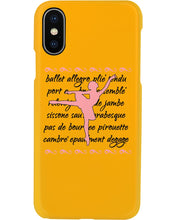 Load image into Gallery viewer, Ballet Words Pink Pattern Gift For Ballet Dancer Phone case
