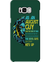 Load image into Gallery viewer, As An August I Am The Kind Of Man Lion Birthday Gift Phone case
