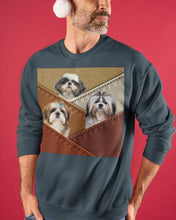 Load image into Gallery viewer, Three Cute Shih Tzu In Bag Gift For Dog Lovers Sweatshirt
