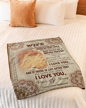 Load image into Gallery viewer, Gift For Wife I'll Love You Then Love You Forever Fleece Blanket
