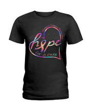 Load image into Gallery viewer, Hope For A Cure Multiple Sclerosis Awareness Ladies Tee
