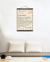 Load image into Gallery viewer, Papi Gift For Daughter You Are Stronger Than You Seem Matte Canvas
