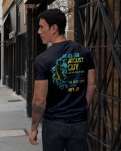 Load image into Gallery viewer, As An August I Am The Kind Of Man Lion Birthday Gift Guys V-Neck
