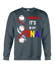 Load image into Gallery viewer, Baseball Be My DNA Gift For Sport Lovers Sweatshirt
