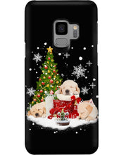 Load image into Gallery viewer, Funny Golden Retrievers Sleep In Red Boots Gift For Dog Lovers Phone case
