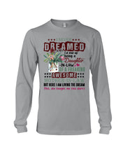 Load image into Gallery viewer, Protea Being A Daughter In Law Of A Freaking Awesome Mother In Law Gift For Women Unisex Long Sleeve
