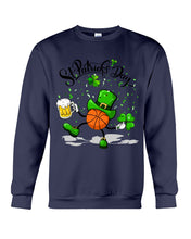Load image into Gallery viewer, Basketball Saint Patrick's Day Gift For Basketball Lovers Sweatshirt
