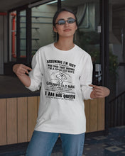 Load image into Gallery viewer, A Spoiled Wife Of An October Grumpy Old Man Birthday Meaningful Gift Unisex Long Sleeve
