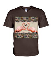 Load image into Gallery viewer, Lovely Phone Case Boho Pattern Design Gift For Flamingo Lovers Guys V-Neck
