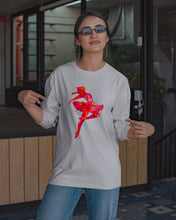 Load image into Gallery viewer, Colorful Red Pink Ballet Girl Gift For Ballet Dancer Unisex Long Sleeve
