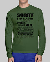 Load image into Gallery viewer, I'm Already Taken By December Sexy And Crazy Girl For Birthday Gift Unisex Long Sleeve
