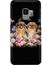 Load image into Gallery viewer, Pekingese With Peonies Gift For Dog Lovers Phone case
