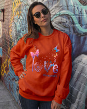 Load image into Gallery viewer, Love Butterflies Grandma Life Gift For Grandma Sweatshirt
