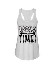 Load image into Gallery viewer, Break Bone Time White Background Gift For Women Ladies Flowy Tank
