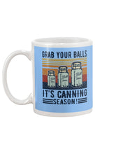 Load image into Gallery viewer, Grab Your Balls It's Canning Season Retro Vintage Mug
