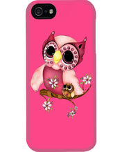 Load image into Gallery viewer, Lovely Tote Bag Owl Perchs On Branch Gift For Owl Lovers Phone case
