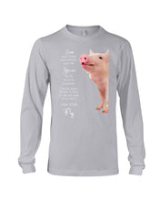 Load image into Gallery viewer, Pig I'm Your Friend Gift For Pig Lovers Unisex Long Sleeve
