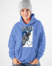 Load image into Gallery viewer, Magical Gray Couple African Parrot Gift For Bird Lovers Hoodie
