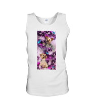 Load image into Gallery viewer, Cairn Terrier Floral Background Special Custom Design For Dog Lovers Unisex Tank Top
