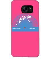 Load image into Gallery viewer, Pinpoint The Location In The Space Blue Phone case
