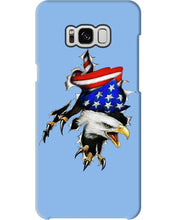 Load image into Gallery viewer, Eagle Giant Scratch USA Flag Gift For Women Phone case
