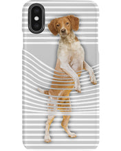 Load image into Gallery viewer, Brittany Spaniel Climb Curtain Gift For Dog Lovers Phone case

