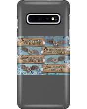 Load image into Gallery viewer, Do What Makes You Happy With Bats Gift For Girls Phone case
