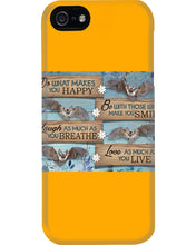 Load image into Gallery viewer, Do What Makes You Happy With Bats Gift For Girls Phone case
