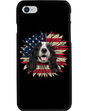 Load image into Gallery viewer, English Cocker Spaniel US Sunflower Gift For Dog Lovers Phone case
