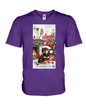 Load image into Gallery viewer, Dachshund Is Coming To You Gift For Dog Lovers Guys V-Neck
