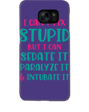 Load image into Gallery viewer, I Can't Fix Stupid But I An Sadate It Gift For Girls Phone case
