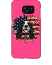 Load image into Gallery viewer, English Cocker Spaniel US Sunflower Gift For Dog Lovers Phone case
