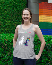 Load image into Gallery viewer, Your Aunt My Aunt Colorful Design Gift For Friends Ladies Flowy Tank
