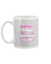 Load image into Gallery viewer, Daughter Of A Veteran Freedom Isn't Free Gift For Daughter Mug

