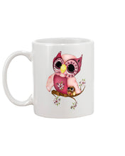 Load image into Gallery viewer, Lovely Tote Bag Owl Perchs On Branch Gift For Owl Lovers Mug
