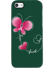 Load image into Gallery viewer, Butterfly Faith Breast Cancer Awareness Meaningful Gift Phone case
