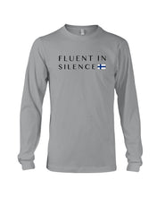 Load image into Gallery viewer, Fluent In Silence Custom Design For Personalized Nation Gift Unisex Long Sleeve
