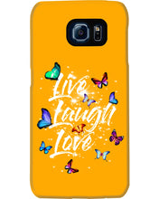 Load image into Gallery viewer, Butterfly Live Laugh Love Gift For Lover Phone case
